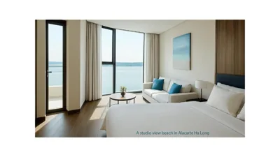 Appartement une chambre — Highfloor View Beach in Alacarte Ha Long